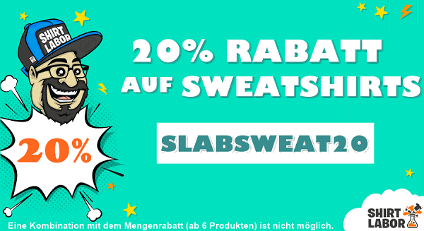Shirtlabor Gutschein Sweatshirts